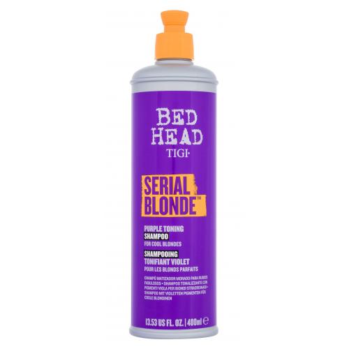 Tigi Bed Head Serial Blonde Purple Toning 400 ml šampón na neutralizáciu žltých tónov blond vlasov pre ženy