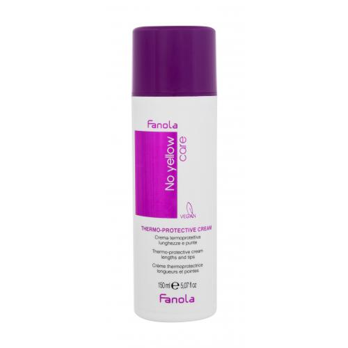 Fanola No Yellow Care Thermo-Protective Cream 150 ml pre tepelnú úpravu vlasov pre ženy