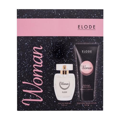 ELODE Woman darčeková kazeta parfumovaná voda 100 ml + telové mlieko 100 ml pre ženy