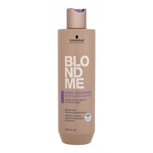 Schwarzkopf Professional Blond Me Cool Blondes Neutralizing Shampoo 300 ml šampón pre ženy na blond vlasy