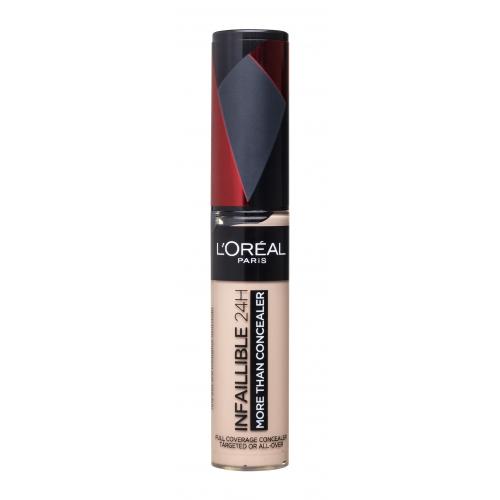 L’Oréal Paris Infaillible 24h More Than Concealer krycí korektor s matným efektom odtieň 324 Oatmeal / Cool Rose 11 ml