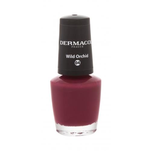 Dermacol Mini lak na nechty odtieň 04 Wild Orchid 5 ml