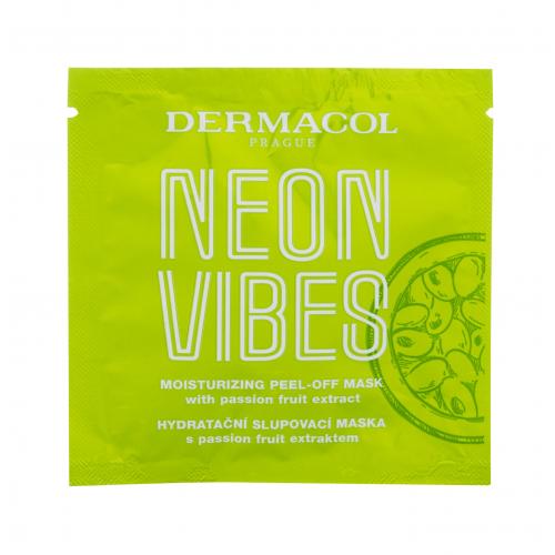 Dermacol Neon Vibes zlupovacia maska s hydratačným účinkom 8 ml