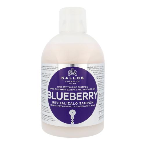 Kallos Blueberry obnovujúci šampón pre suché, poškodené, chemicky ošetrené vlasy 1000 ml