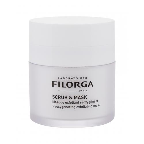 Filorga Scrub & Mask 55 ml pleťová maska pre ženy poškodená krabička na veľmi suchú pleť; na rozjasnenie pleti