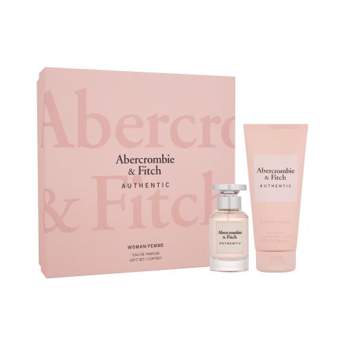 Abercrombie & Fitch Authentic darčeková kazeta parfumovaná voda 50 ml + telové mlieko 200 ml pre ženy
