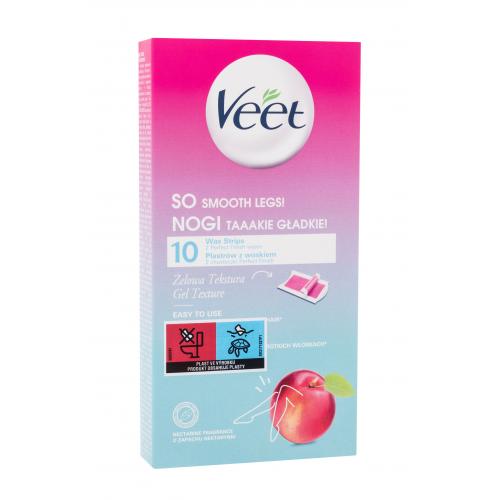 Veet So Smooth Nectarine voskové depilačné pásiky 10 ks