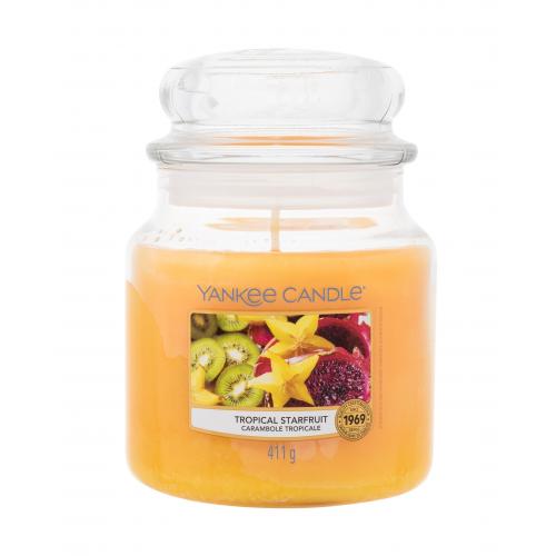 Yankee Candle Tropical Starfruit 411 g vonná sviečka unisex