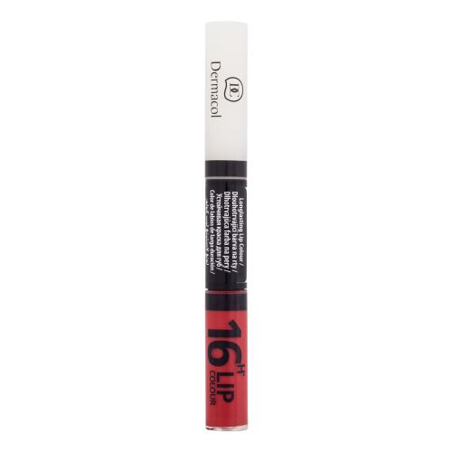 Dermacol 16H Lip Colour dlhotrvajúca dvojfázová farba a lesk na pery odtieň 04 4.8 g