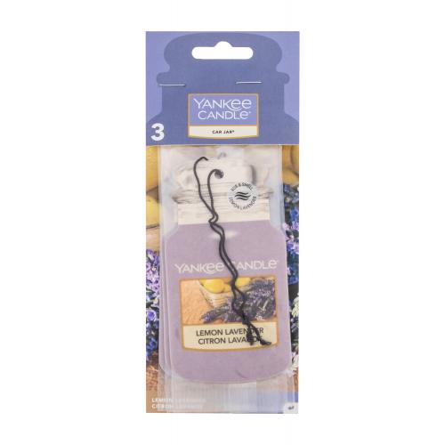 Yankee Candle Lemon Lavender vonná visačka 3 ks