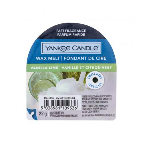 Yankee Candle Vanilla Lime 22 g vonný vosk unisex