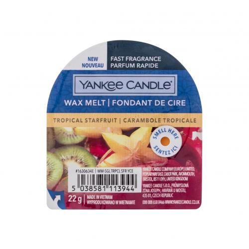 Yankee Candle Tropical Starfruit 22 g vonný vosk unisex