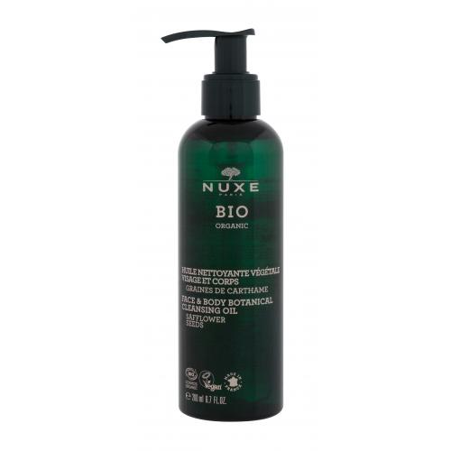 NUXE Bio Organic Botanical Cleansing Oil Face & Body 200 ml čistiaci rastlinný olej na tvár a telo pre ženy