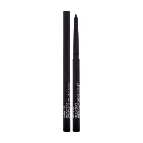 Wet n Wild Breakup Proof Waterproof Retractable Eyeliner 0,23 g ceruzka na oči pre ženy Black