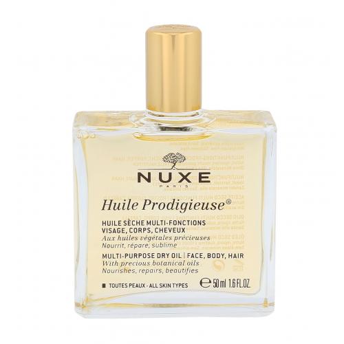NUXE Huile Prodigieuse® Multi-Purpose Dry Oil 50 ml skrášľujúci suchý olej na tvár, telo a vlasy pre ženy