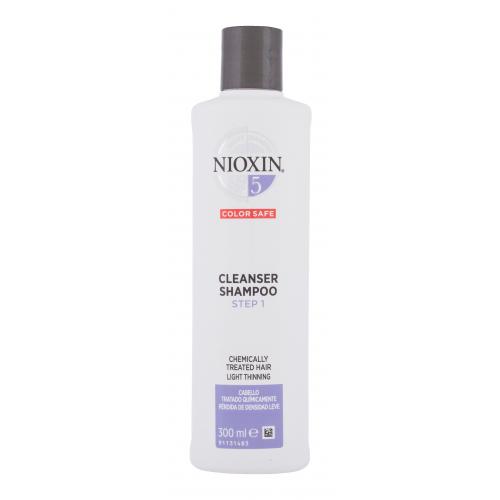 Nioxin System 5 Cleanser 300 ml šampón pre ženy proti vypadávaniu vlasov; na normálne vlasy