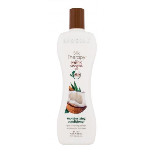 BioSilk Therapy with Natural Coconut Oil Moisturizing Conditioner kondicionér pre hydratáciu vlasov 355 ml