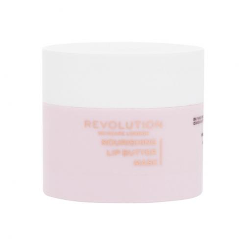 Revolution Skincare Nourishing Lip Butter Mask Cocoa Vanilla 10 g vyživujúca a hydratačná maska na pery pre ženy
