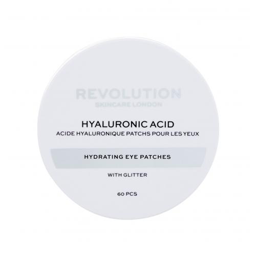Revolution Skincare Hyaluronic Acid hyalurónové hydratačné obklady na oči 60 ks