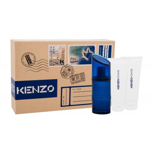 KENZO Homme Intense darčeková kazeta pre mužov toaletná voda intense 60 ml + sprchovací gél 2 x 75 ml