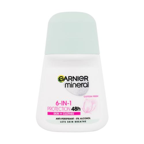 Garnier Mineral 5 Protection antiperspirant roll-on 48h (Cotton Fresh) 50 ml