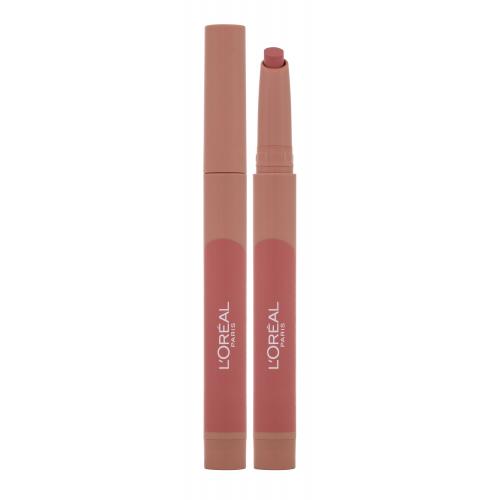 L'Oréal Paris Infaillible Matte Lip Crayon 1,3 g rúž pre ženy 102 Caramel Blondie rúž v ceruzke