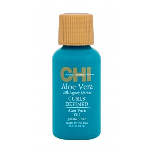 CHI Aloe Vera Curls Defined suchý olej pre kučeravé vlasy 15 ml