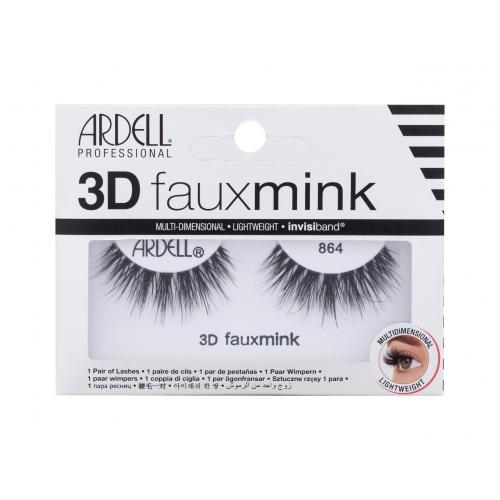 Ardell 3D Faux Mink 864 1 ks umelé mihalnice pre ženy Black