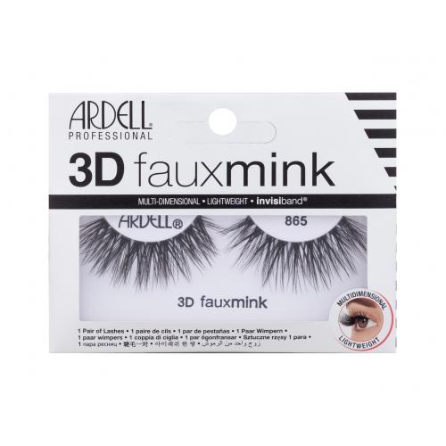 Ardell 3D Faux Mink 865 1 ks umelé mihalnice pre ženy Black