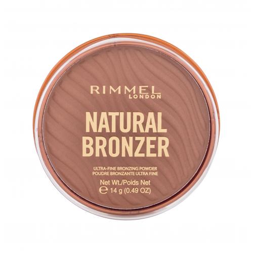 Rimmel London Natural Bronzer Ultra-Fine Bronzing Powder 14 g bronzer pre ženy 002 Sunbronze