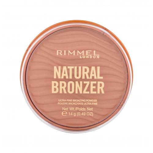 Rimmel London Natural Bronzer Ultra-Fine Bronzing Powder 14 g bronzer pre ženy 001 Sunlight