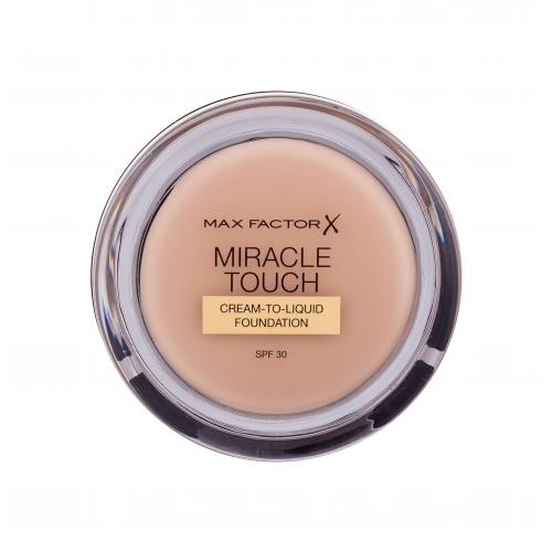 Max Factor Miracle Touch Cream-To-Liquid SPF30 11,5 g make-up pre ženy 047 Vanilla na dehydratovanu pleť
