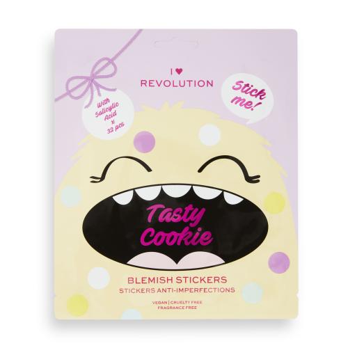 I Heart Revolution Tasty Cookie Blemish Stickers 32 ks lokálna starostlivosť pre ženy na problematickú pleť s akné