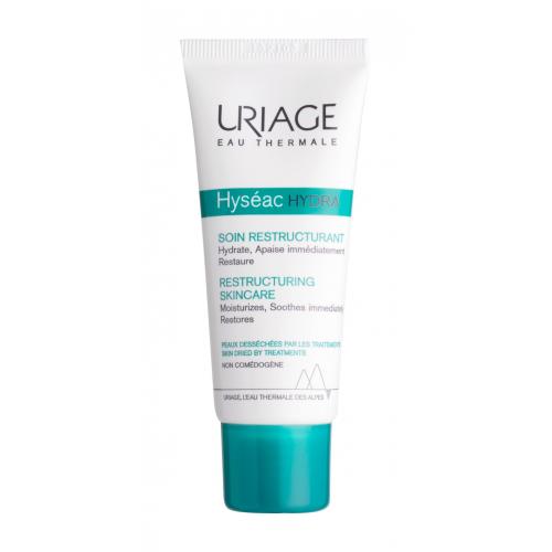 Uriage Hyséac Hydra Restructuring Skincare 40 ml denný pleťový krém unisex na zmiešanú pleť; na dehydratovanu pleť