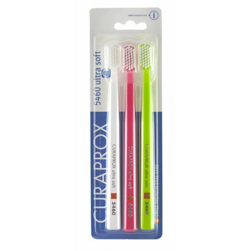 Curaprox 5460 Ultra Soft Trio zubná kefka zubná kefka 3 ks unisex