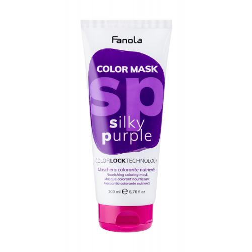 Fanola Color Mask 200 ml farba na vlasy pre ženy Silky Purple na všetky typy vlasov; na farbené vlasy