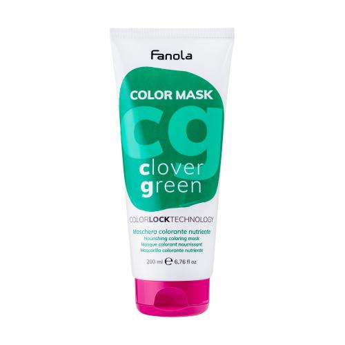 Fanola Color Mask 200 ml farba na vlasy pre ženy Clover Green na všetky typy vlasov; na farbené vlasy