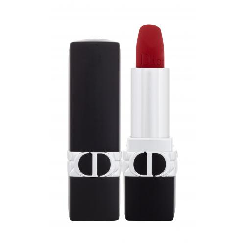 Christian Dior Rouge Dior Floral Care Lip Balm Natural Couture Colour 3,5 g balzam na pery Naplniteľný pre ženy 999 Matte