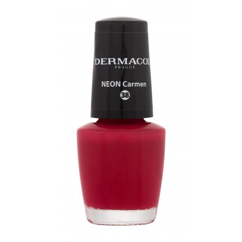 Dermacol Neon neónový lak na nechty odtieň 38 Carmen 5 ml