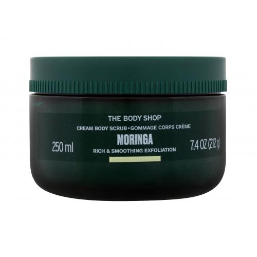 The Body Shop Moringa Exfoliating Cream Body Scrub 250 ml telový peeling pre ženy