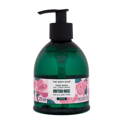 The Body Shop British Rose tekuté mydlo na ruky 275 ml