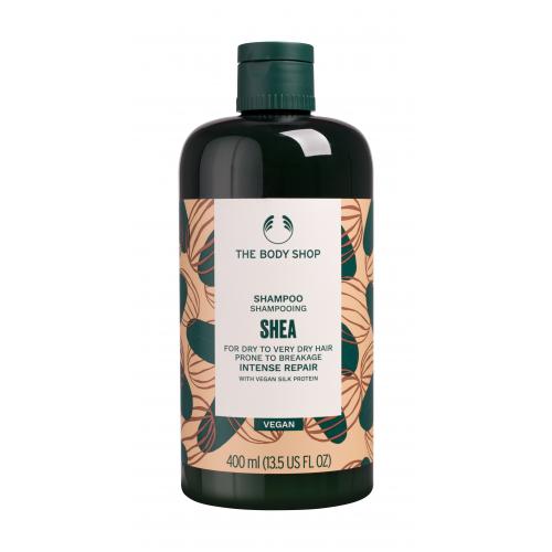 The Body Shop Shea Intense Repair 400 ml šampón pre ženy na poškodené vlasy; na šedivé vlasy