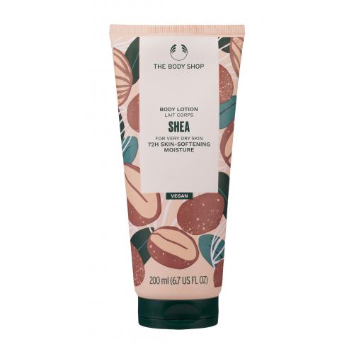 The Body Shop Shea Body Lotion výživný telový krém pre suchú pokožku 200 ml