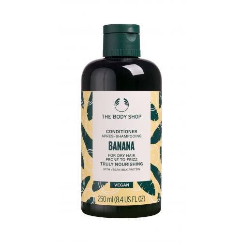 The Body Shop Banana Truly Nourishing 250 ml kondicionér pre ženy na šedivé vlasy