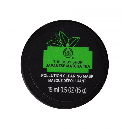 The Body Shop Japanese Matcha Tea Pollution Clearing Mask 15 ml pleťová maska pre ženy na veľmi suchú pleť