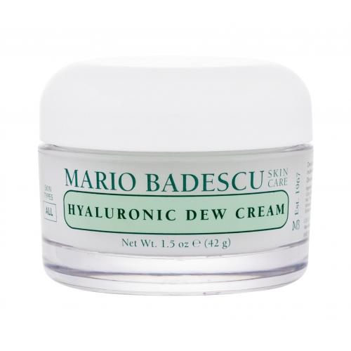 Mario Badescu Hyaluronic Dew Cream 42 g denný pleťový krém pre ženy na všetky typy pleti; na mastnú pleť; na rozjasnenie pleti; na dehydratovanu pleť