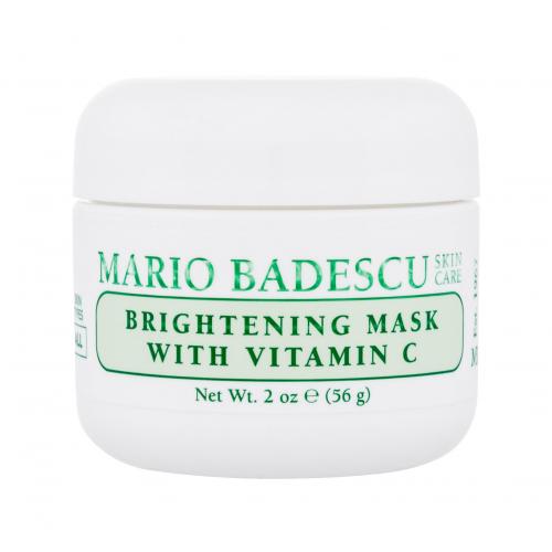 Mario Badescu Vitamin C Brightening Mask 56 g pleťová maska pre ženy na veľmi suchú pleť; na rozjasnenie pleti; na citlivú a podráždenú pleť