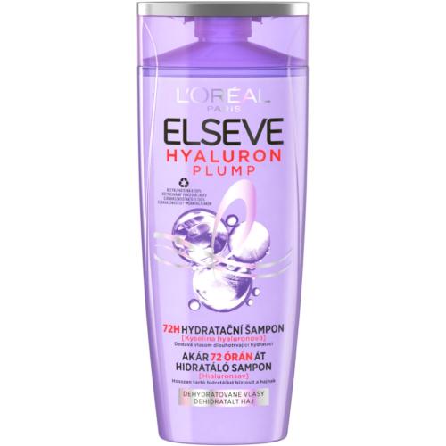 L'Oréal Paris Elseve Hyaluron Plump Moisture Shampoo 250 ml šampón pre ženy na šedivé vlasy