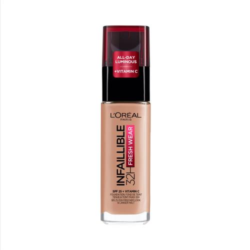 L’Oréal Paris Infaillible 32H Fresh Wear dlhotrvajúci tekutý make-up odtieň 160 Rose Linen 30 ml