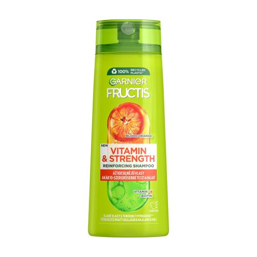 Garnier Fructis Vitamin & Strength posilňujúci šampón pre poškodené vlasy 400 ml